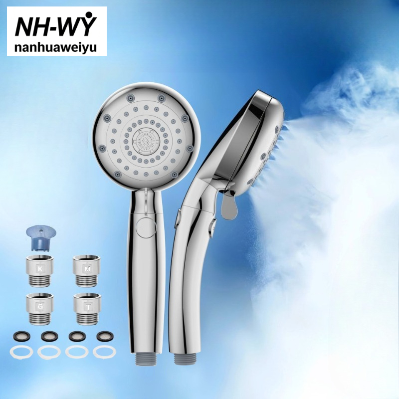 High Pressure Shower Head Handheld - Chuveiro de beleza com microbolhas, chuveiro