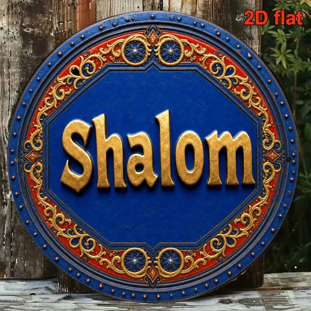 Home Decor - CIFBUY Placa Decorativa de Alumínio Retrô