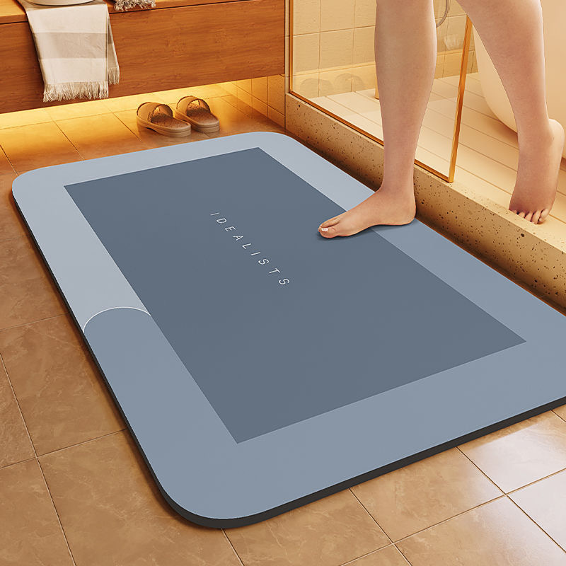 Tapete de banho antiderrapante - Quick Dry Diatomite Bath Mat avaliação e preço