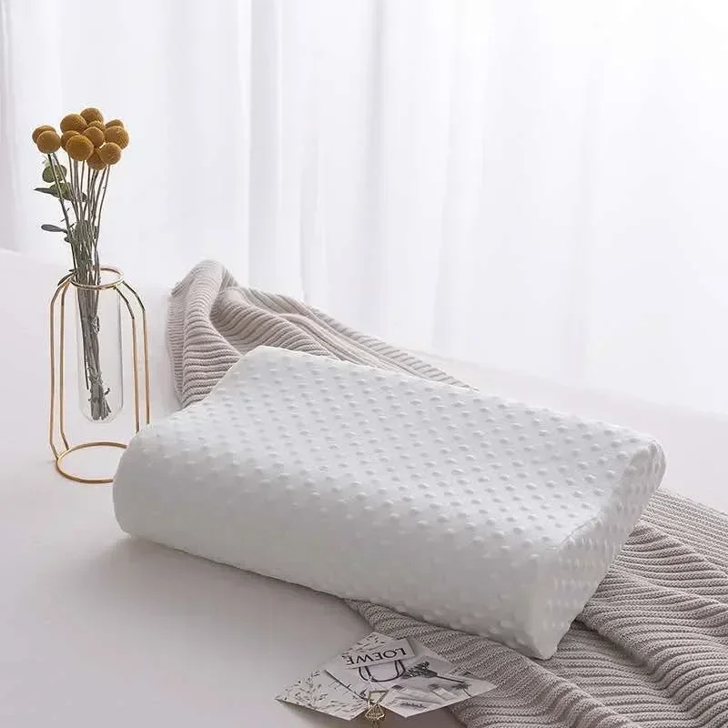 Almofada de suporte para o pes - Memory Foam Orthopedic Pillow Neck Pain avaliação e preço