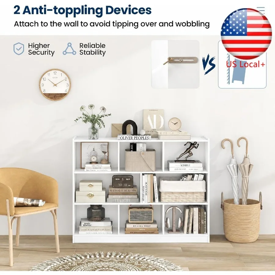 Estante de 8 cubos para sala d - Storage & Organization avaliação e preço