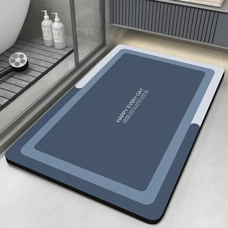 Tapetes de Banho de Diatomita, - Quick Dry Diatomite Bath Mat avaliação e preço